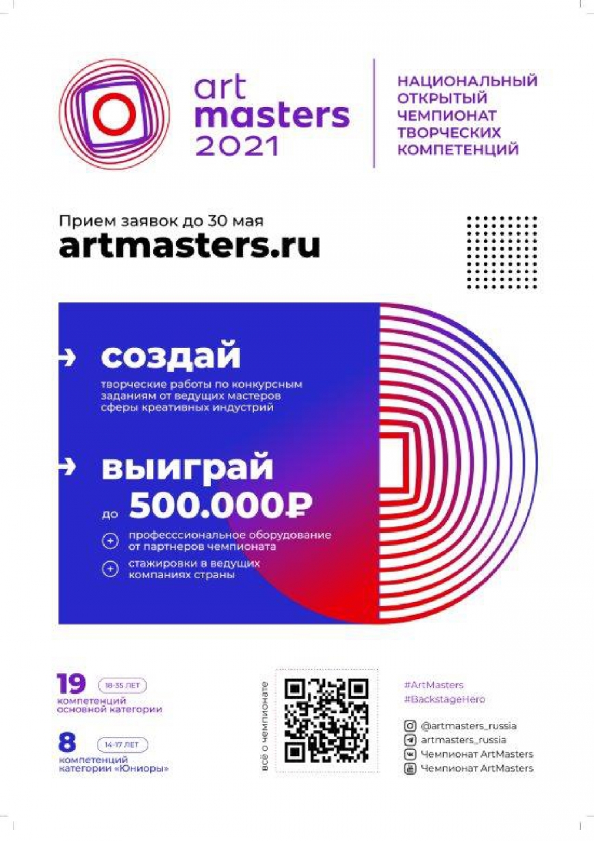 О проведении чемпионата «ArtMasters»